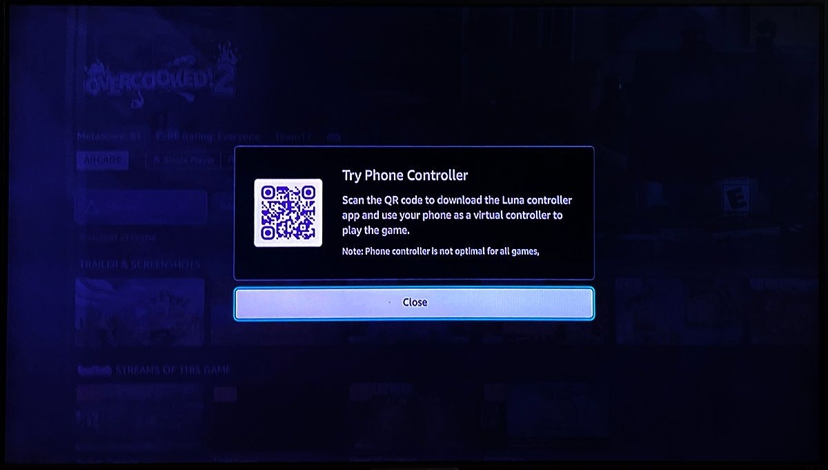Kode QR ke aplikasi pengontrol ponsel luna