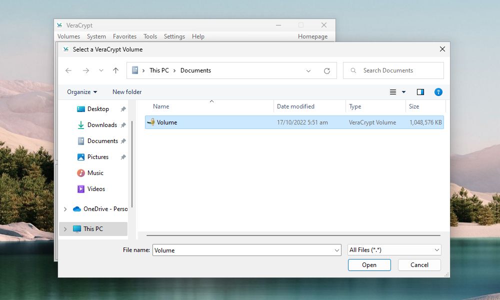 Cara memilih drive yang tidak digunakan di VeraCrypt