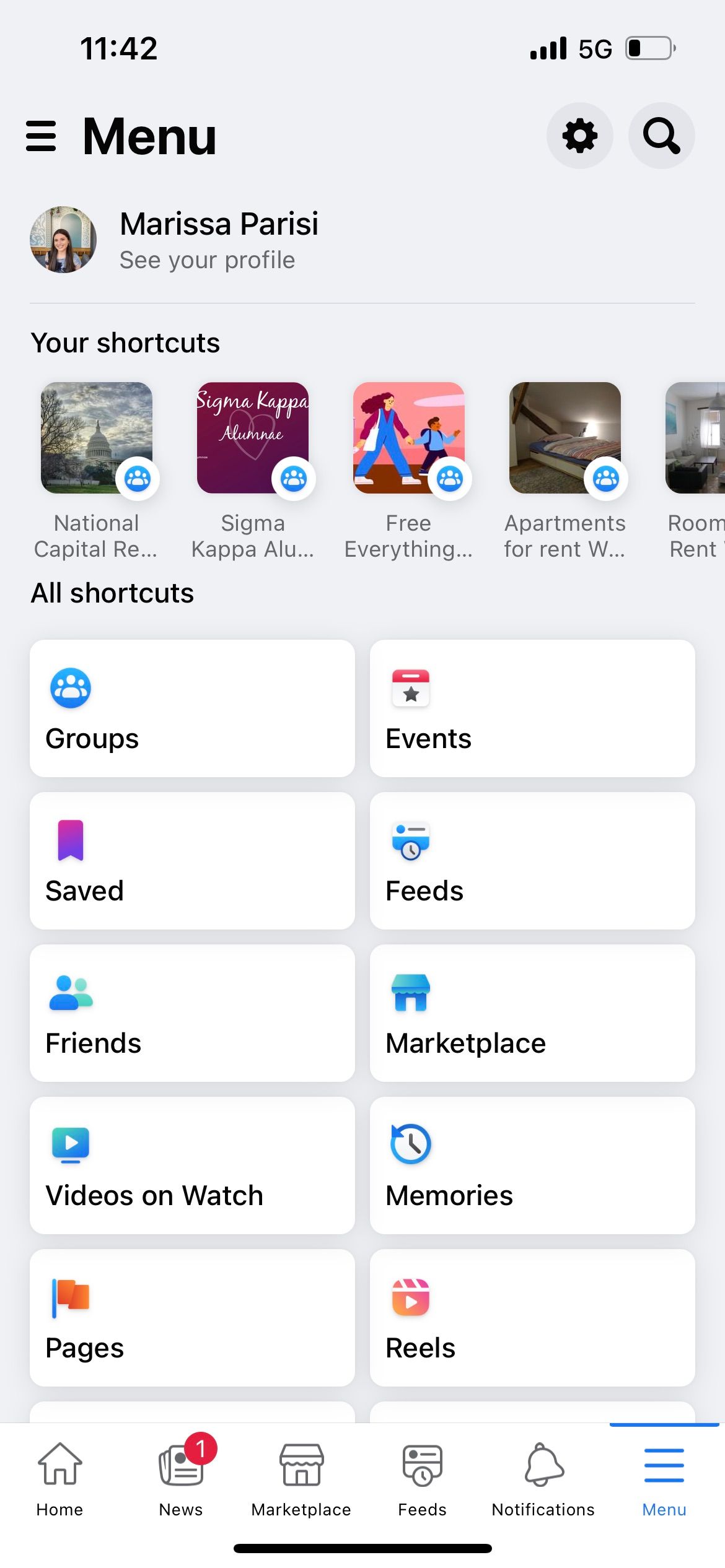 menu facebook lainnya