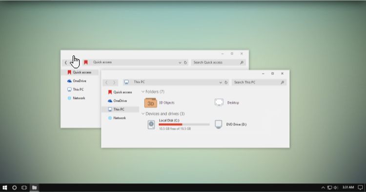 desktop tema numix