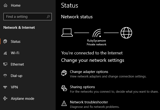 Pemecah Masalah Jaringan Windows 10