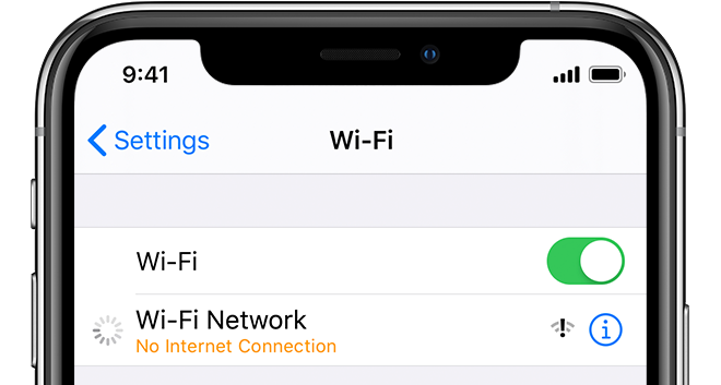 iPhone X Tidak Ada Koneksi Wi-Fi