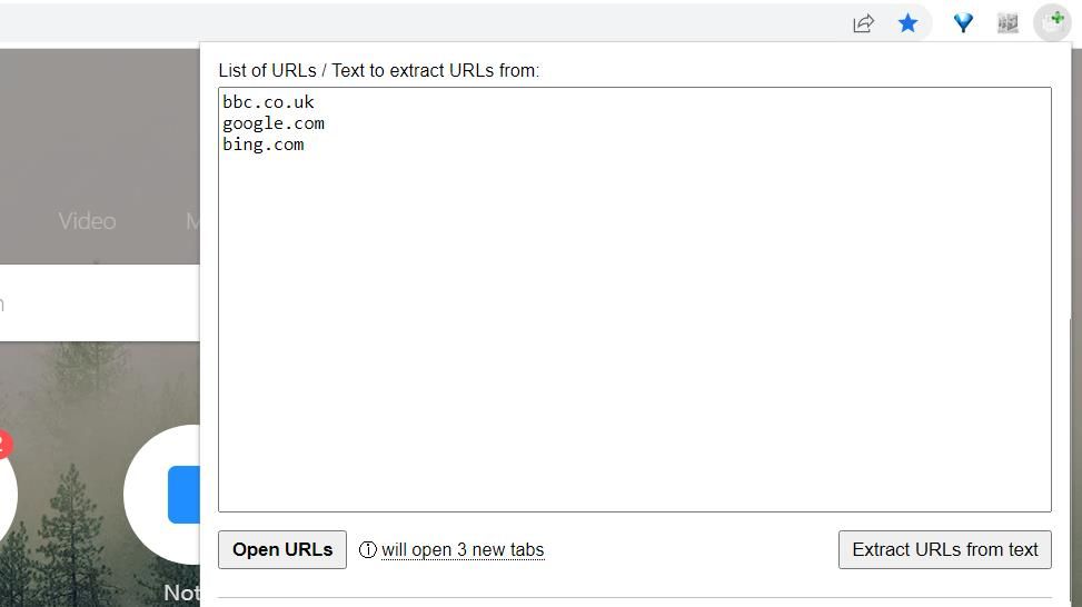 Kotak Daftar URL