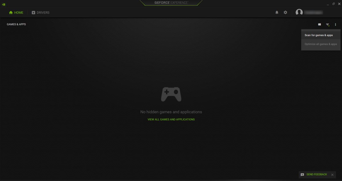 memindai game dengan pengalaman geforce