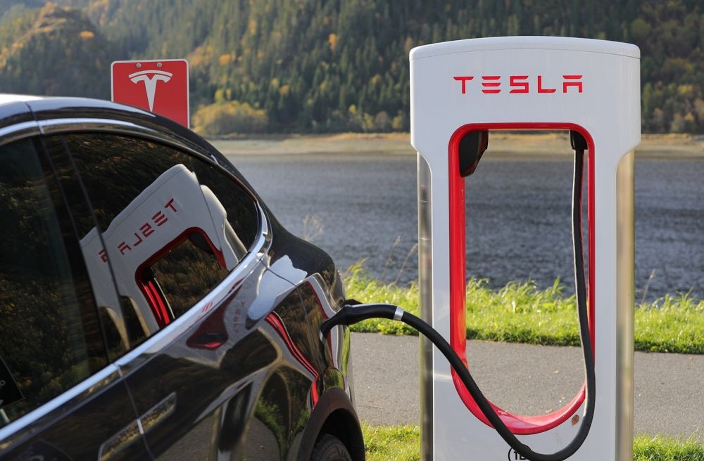 tesla charging