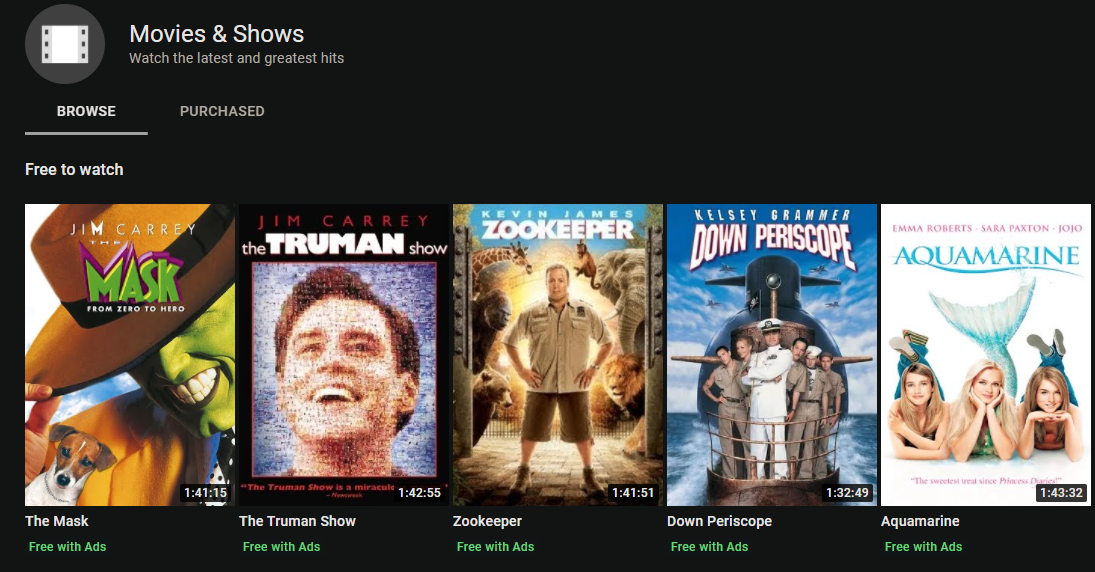 Film Gratis YouTube