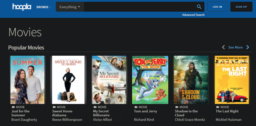 Hoopla Movies