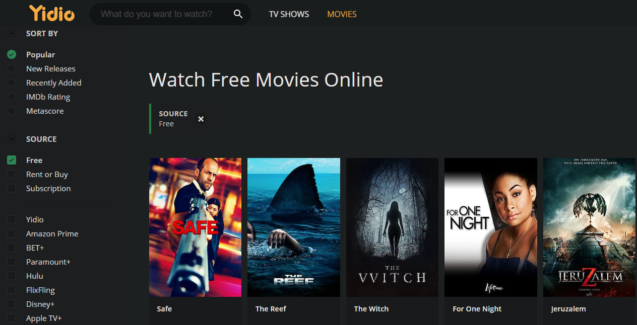 Film Gratis Yidio