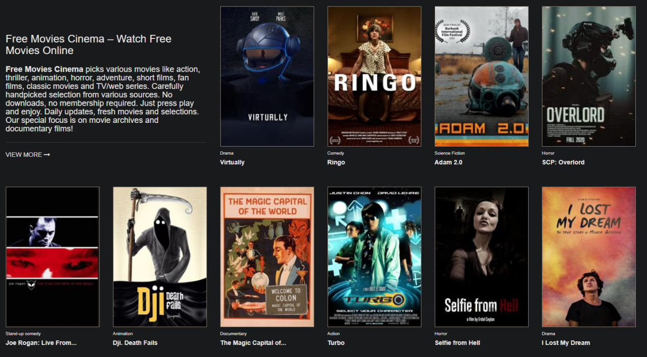 Bioskop Film Gratis