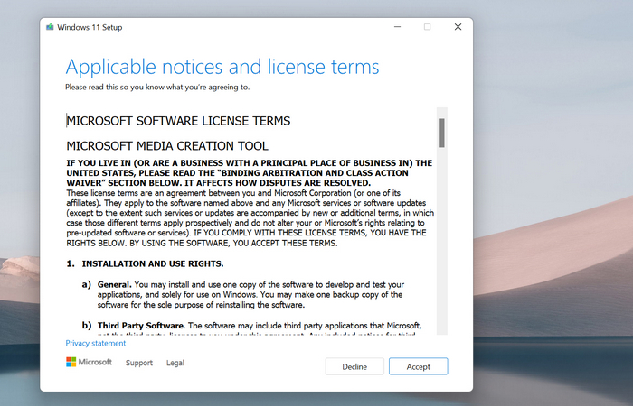 Alat Pembuatan Media Windows 11