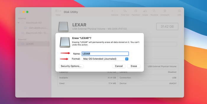 Format USB di Mac