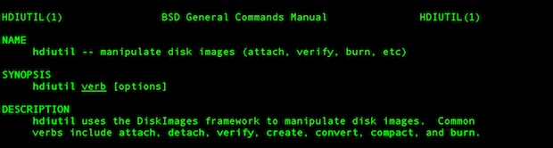 Bakar ISO ke Terminal Mac UBS