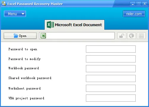 excel password cracker master