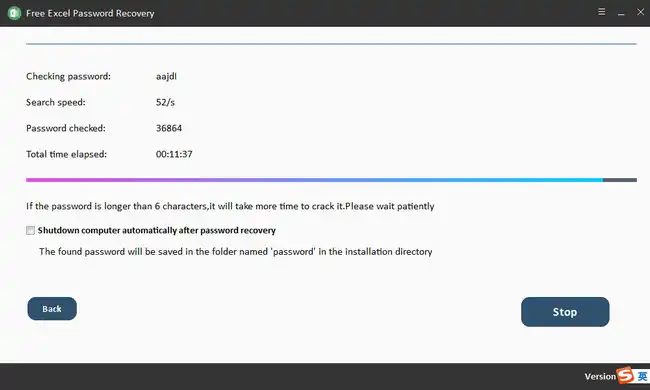 free excel passwod recovery