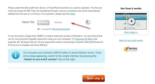 online excel password cracker