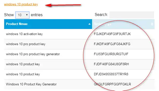 Free Windows 10 Product Key Online