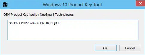 NeoSmart OEM Product Key Tool