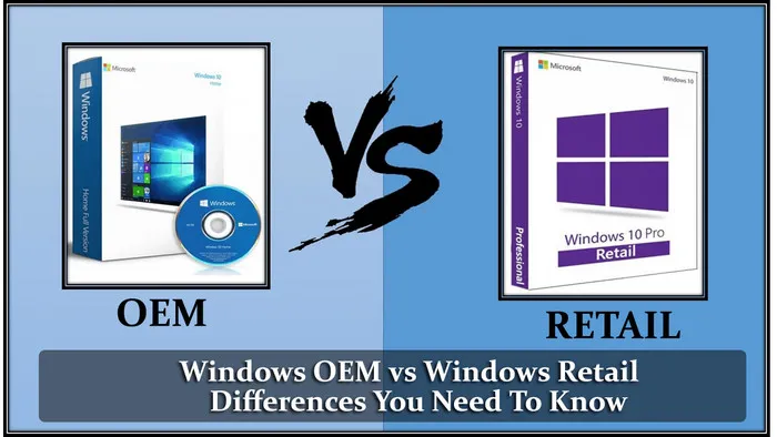 Windows License Key Types