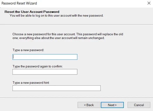 Password Reset Disk for Windows 10
