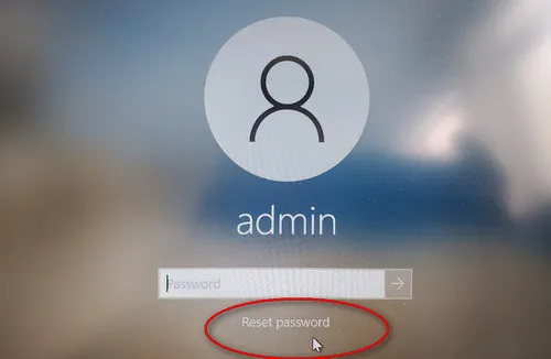 Windows 10 Reset Password