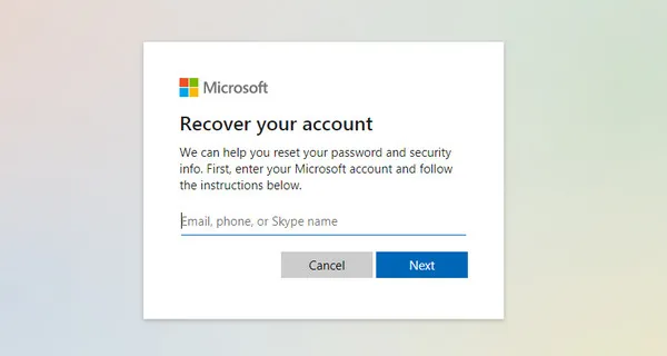 Reset Windows 10 Password Online