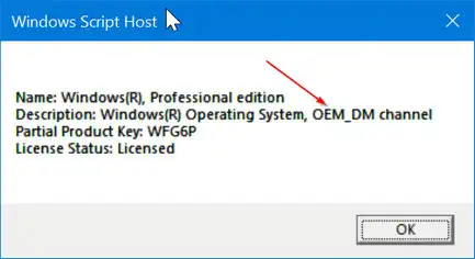 Windows OEM License