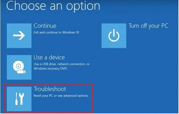 Troubleshoot Windows 10