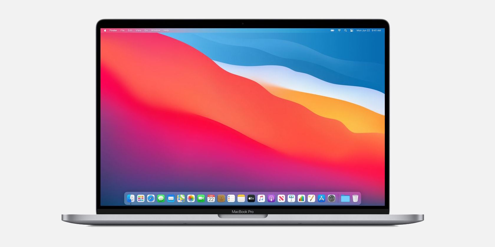 MacOS Big Sur가 MacBook에 표시됨