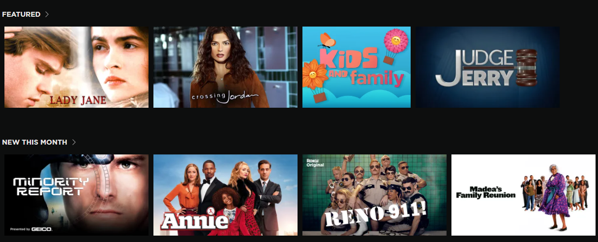 The Roku Channel Movies