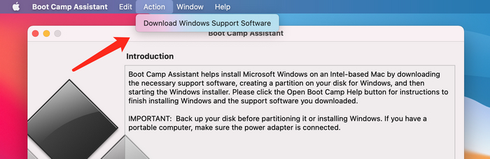Windows 지원 소프트웨어 다운로드
