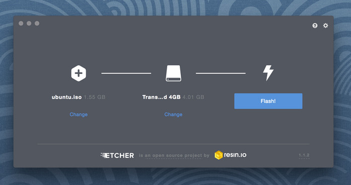 Etcher for Mac