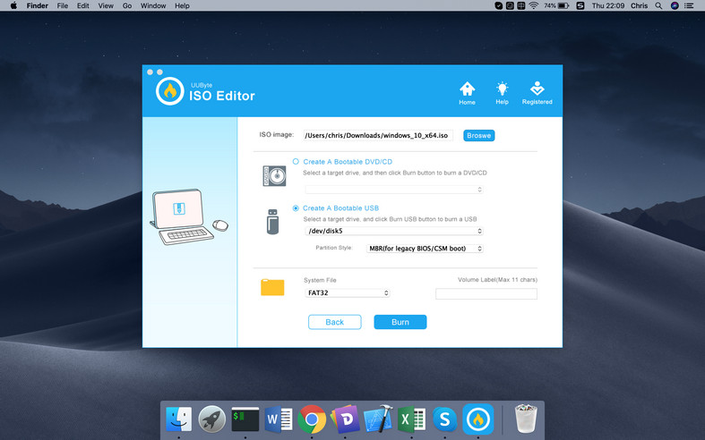 UUByte ISO Burner for Mac