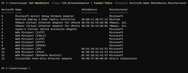 wmi-object-network-adapter-mac-address