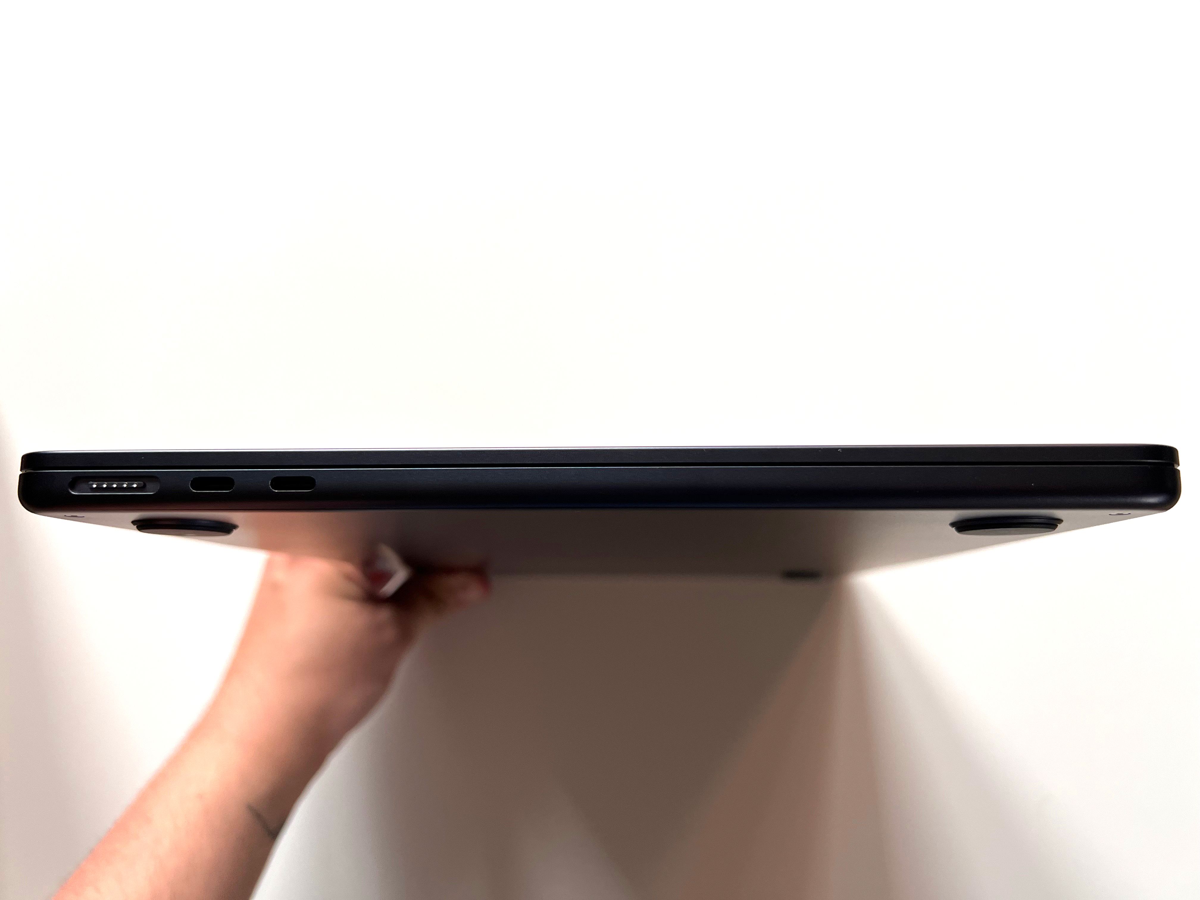 MacBook Air M2 Side On