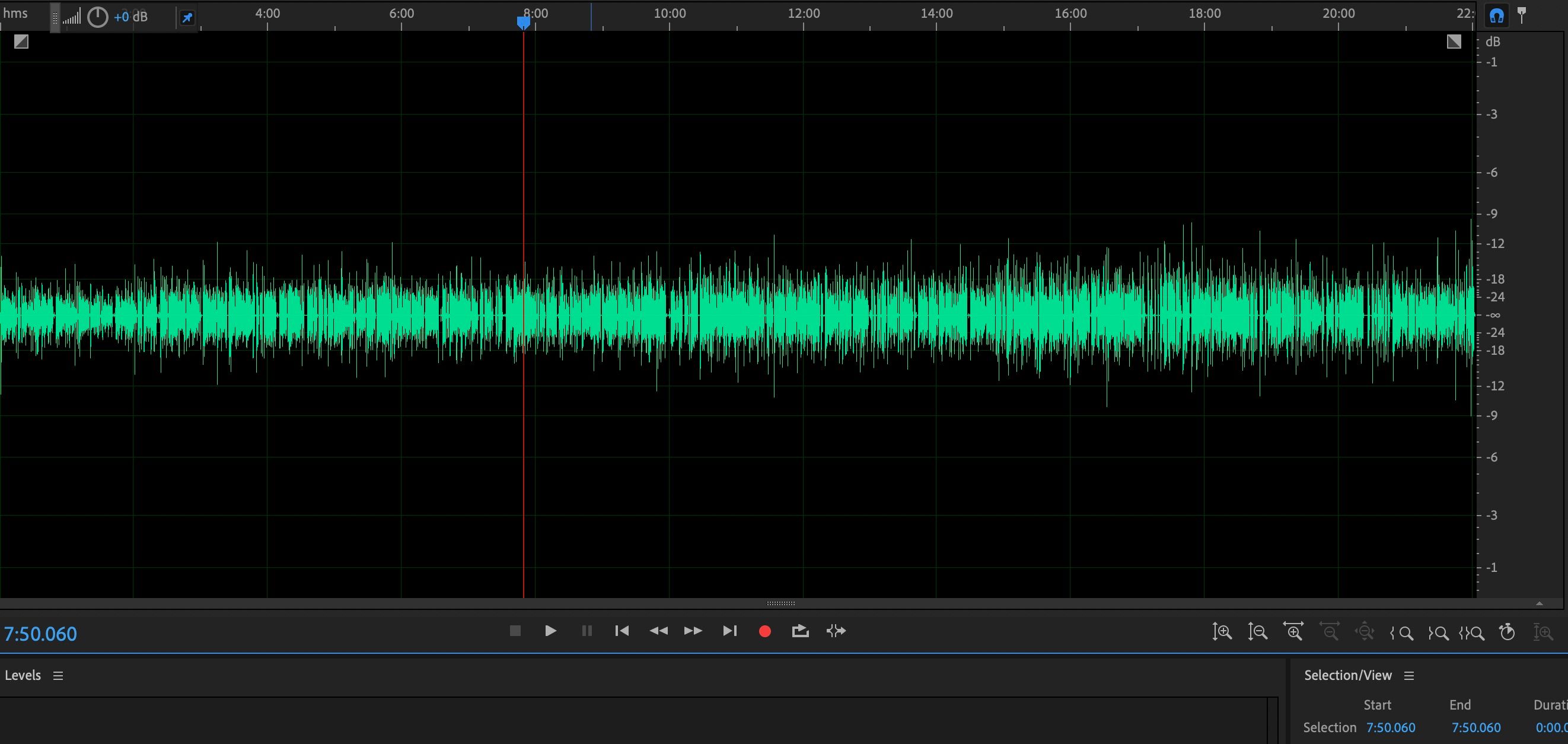 Amplitude Wheel Adob​​e Audition Screenshot